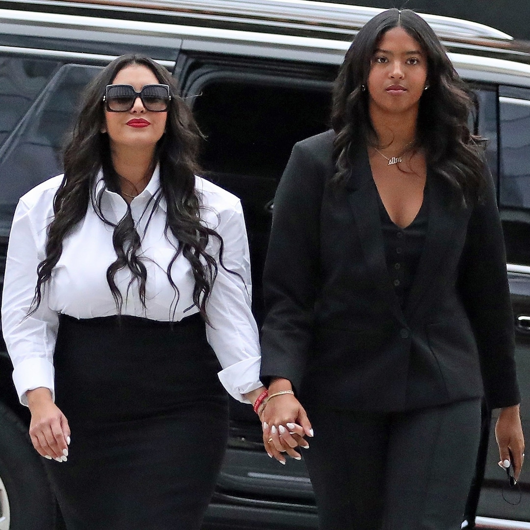 Natalia Supports Mom Vanessa in Court Amid Trial on Kobe Bryant Photos
